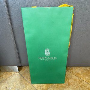 Goyard Green Thin Tall Shopping Bag - New and Unused